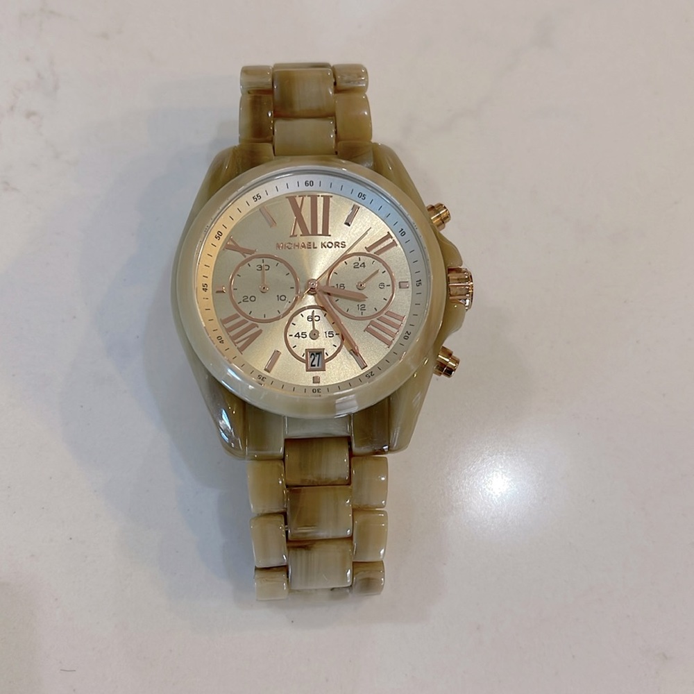 Michael Kors Watch, Rose Gold in Center